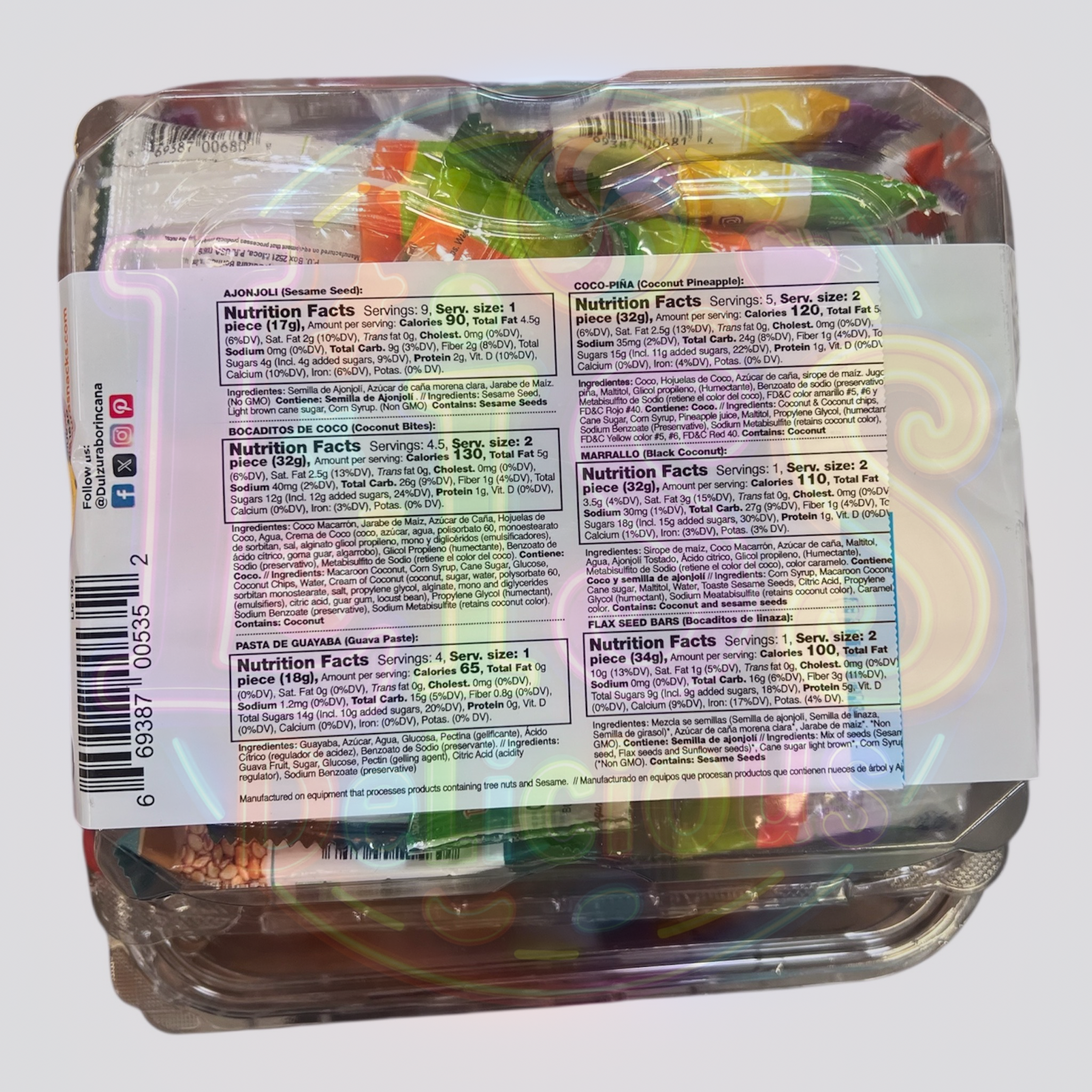 SURTIDO TROPICAL BOX