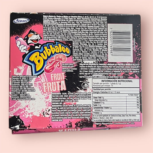 Chicles Bubbaloo